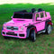 2021 Licensed Maybach 12V Battery Powered Ride on Toy Kids Car with MP3 Parental Remote Leather Seat (Pink)