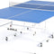 Indoor 15Mm Ping Pong Table with Quick Clamp Ping Pong Net Set - Single Player Playback Mode - Regulation Size Table Tennis Table - Compact Storage Ping Pong Table